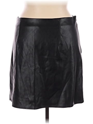 Old Navy Faux Leather Skirt (view 2)