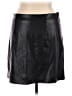 Old Navy 100% Polyester Black Faux Leather Skirt Size XL - photo 2