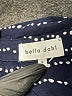 Bella Dahl 100% Rayon Polka Dots Blue Long Sleeve Blouse Size S - photo 7
