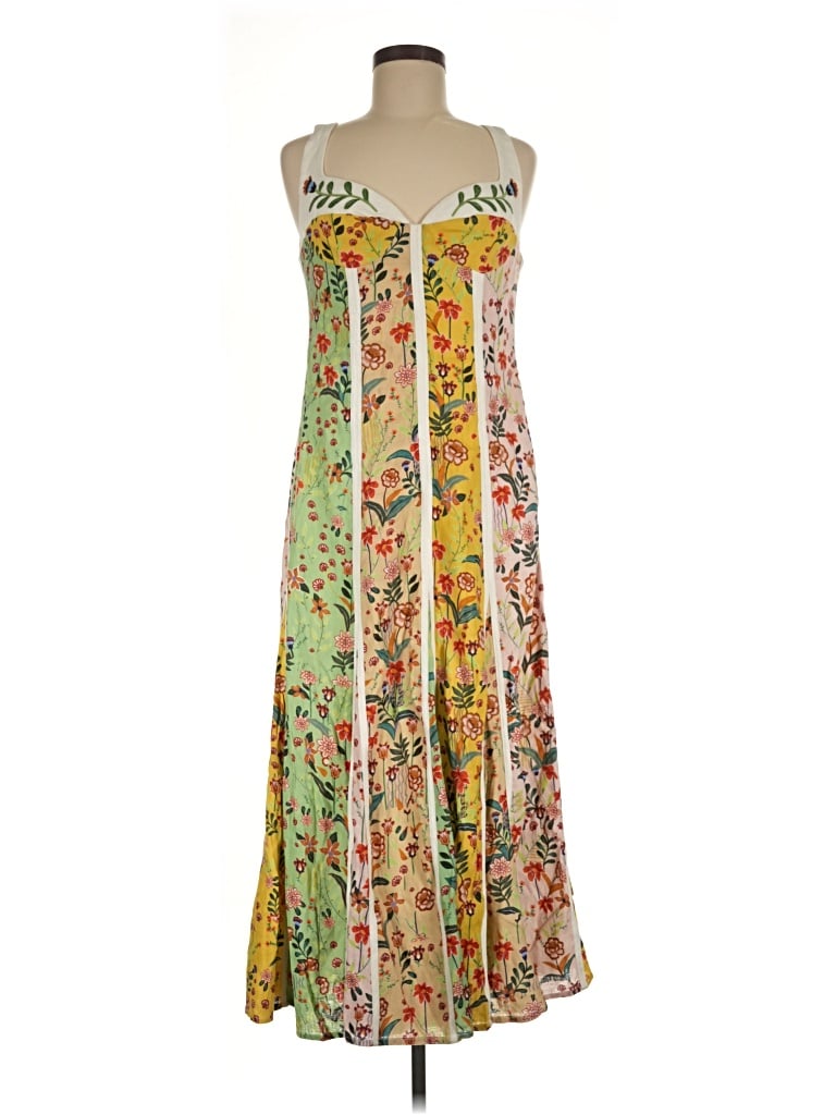 Pre-owned Christian Lacroix Casual Dress In Green