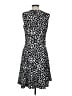 Kasper Animal Print Black Cocktail Dress Size 4 - photo 2