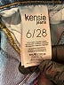 Kensie Hearts Blue Jeans Size 28 waist - photo 8