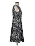 Kasper Animal Print Black Cocktail Dress Size 4 - photo 4