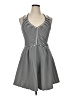 Material Girl Stripes Black Casual Dress Size XL - photo 1
