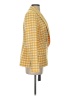 Tommy Hilfiger Checkered-gingham Yellow Blazer Size 4 - photo 4