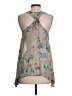 Tramp Gray Sleeveless Blouse Size S - photo 2