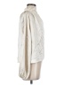 Line & Dot Ivory 3/4 Sleeve Blouse Size M - photo 4