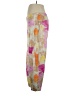 Chico's Floral Yellow Linen Pants Size XL (3) - photo 5