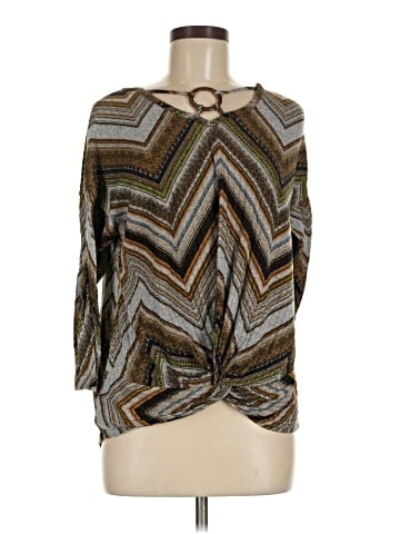 Signature Studio 3/4 Sleeve Blouse (view 1)