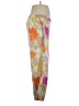 Chico's Floral Yellow Linen Pants Size XL (3) - photo 4