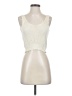 Lulus 100% Cotton Ivory Tank Top Size XS - photo 1