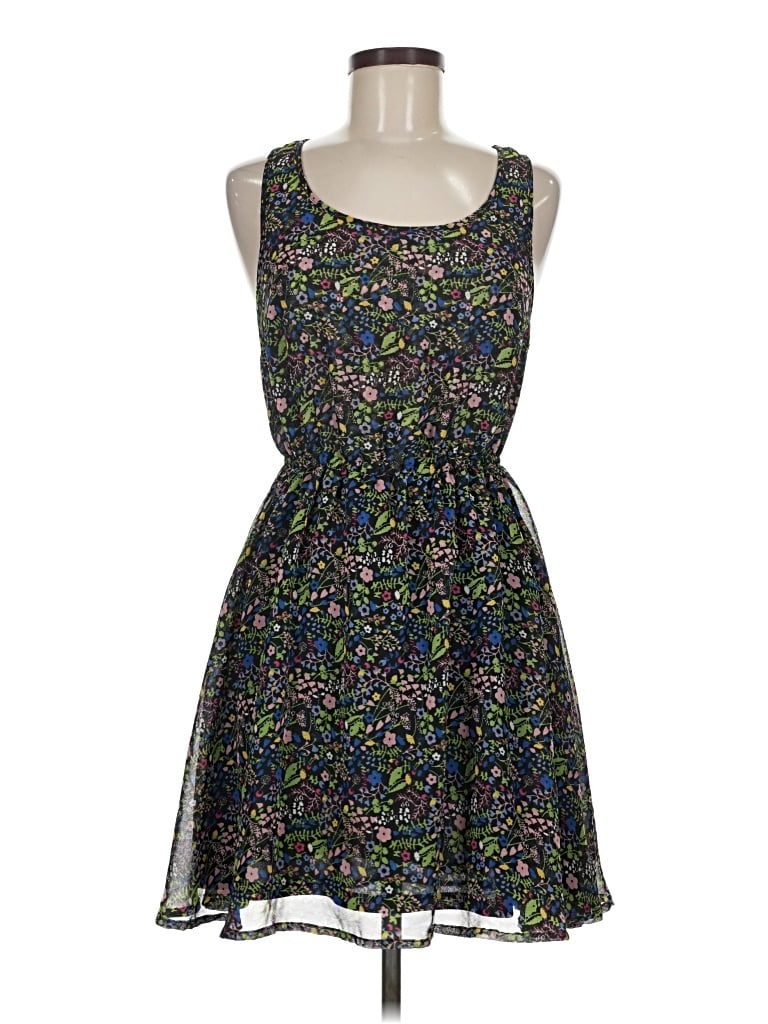 Pre-owned Divided By H&m Cocktail Dress In Black