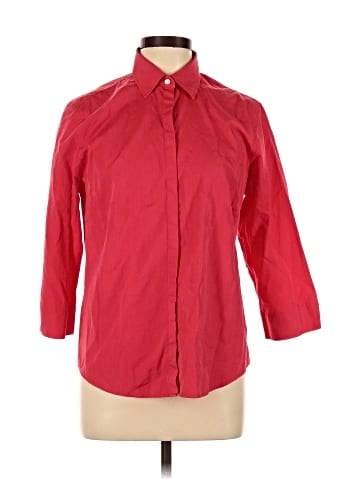 Faconnable 3/4 Sleeve Button-Down Shirt (view 1)
