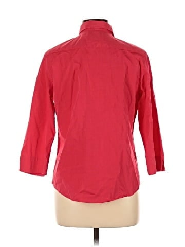 Faconnable 3/4 Sleeve Button-Down Shirt (view 2)