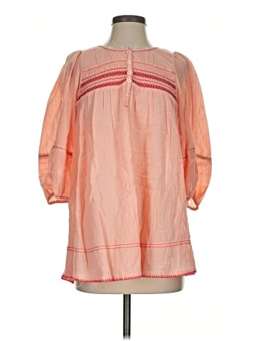 Free People 3/4 Sleeve Blouse (view 1)