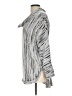 Nic + Zoe Metallic Silver Pullover Sweater Size L - photo 5