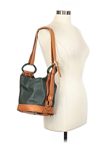 Valentina Leather Bucket Bag (view 2)