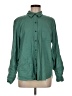 Universal Thread Solid Green Long Sleeve Button-Down Shirt Size M - photo 1