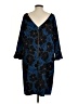 Cooper & Ella Print Blue Cocktail Dress Size Sm (1) - photo 2