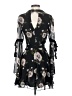 Bebe 100% Polyester Floral Black Cocktail Dress Size 0 - photo 2