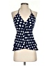 Veronica M. Blue Sleeveless Blouse Size XS - photo 1