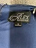 Alex Evenings 100% Polyester Blue Cocktail Dress Size 16 - photo 7