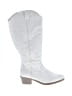 Torrid White Boots Size 9 1/2 (X-wide) - photo 1