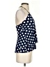Veronica M. Blue Sleeveless Blouse Size XS - photo 4