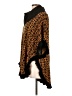 Joseph A. 100% Rayon Orange Poncho Size L - photo 5