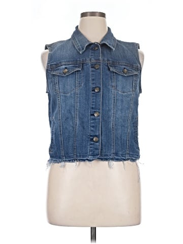 Nine West Denim Vest (view 1)