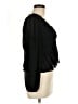 H&M 100% Polyester Black Long Sleeve Blouse Size M - photo 4