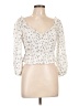 Entro Ivory 3/4 Sleeve Blouse Size L - photo 1