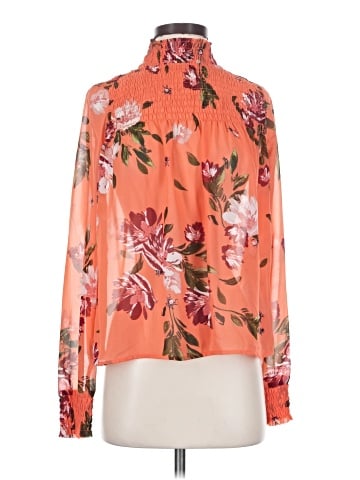 Abercrombie & Fitch Long Sleeve Blouse (view 1)