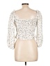 Entro Ivory 3/4 Sleeve Blouse Size L - photo 2