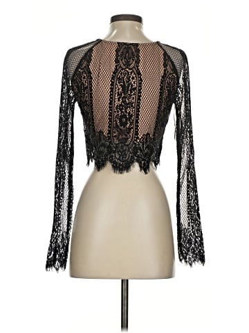 Charlotte Russe Long Sleeve Top (view 2)
