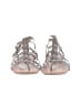 Pop Gray Silver Sandals Size 8 - photo 2