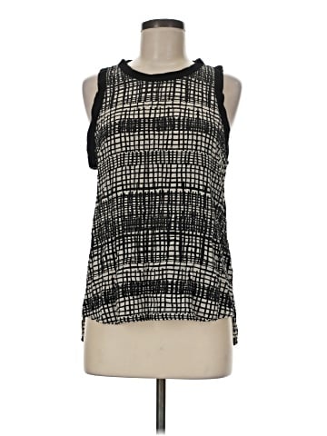 Michael Stars Sleeveless Silk Top (view 1)