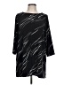 Alfani Graphic Black Casual Dress Size L - photo 1