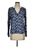 Gap Outlet 100% Cotton Blue Long Sleeve Blouse Size S - photo 1