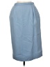 Pendleton 100% Wool Solid Blue Formal Skirt Size 8 - photo 1