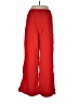 Athleta Solid Red Casual Pants Size L - photo 2