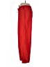 Athleta Solid Red Casual Pants Size L - photo 5