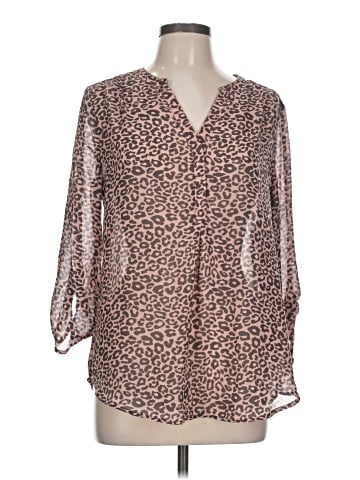 Maurices 3/4 Sleeve Blouse (view 1)