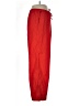 Athleta Solid Red Casual Pants Size L - photo 4