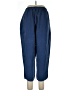 Flax Solid Blue Casual Pants Size 10 (M) - photo 2