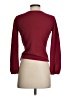 TeXTURE & THREAD Madewell Burgundy Long Sleeve Blouse Size XXS - photo 2