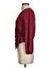 TeXTURE & THREAD Madewell Burgundy Long Sleeve Blouse Size XXS - photo 5