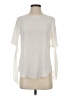 Ann Taylor 100% Polyester Ivory Short Sleeve T-Shirt Size XXS - photo 1