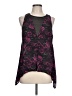 Leith 100% Polyester Purple Sleeveless Blouse Size L - photo 1