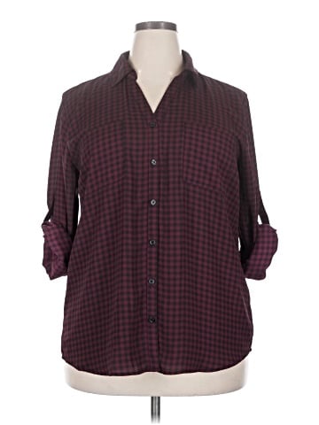 Maurices 3/4 Sleeve Blouse (view 1)